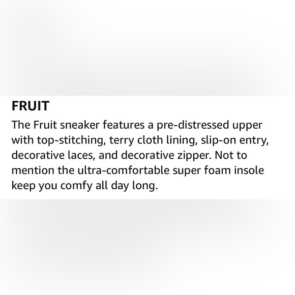 Blowfish Malibu Fruit Canvas Lace-Up Sneaker. Size 6.5 Off White Saltwater. NEW! - Picture 4 of 15